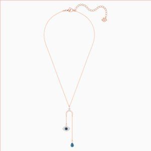 Swarovski Symbolic Evil Eye Y Necklace
